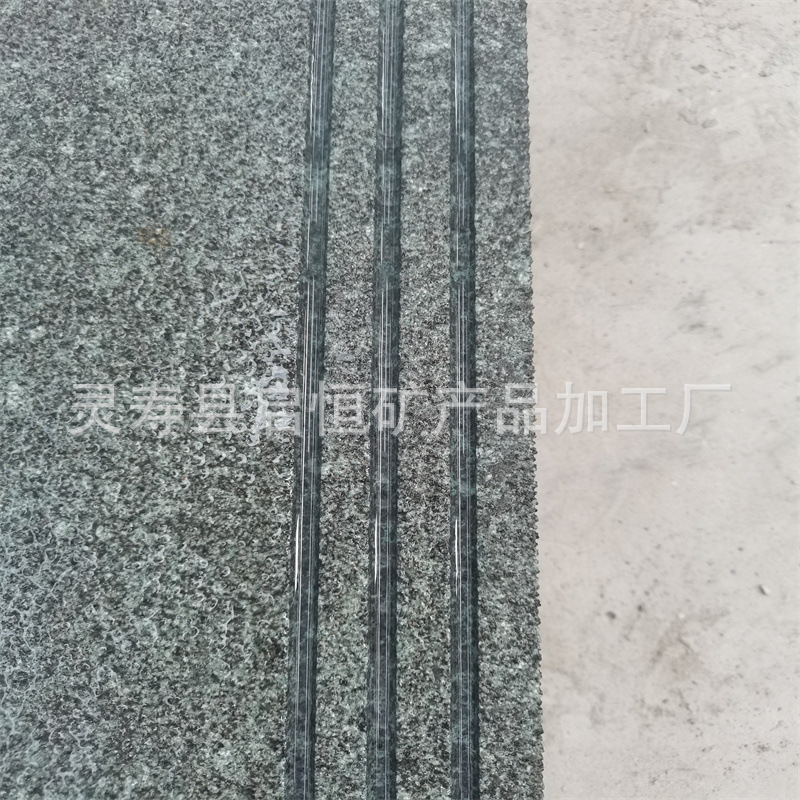 河北森林绿花岗岩 深绿麻火烧面的魅力与多元化应用